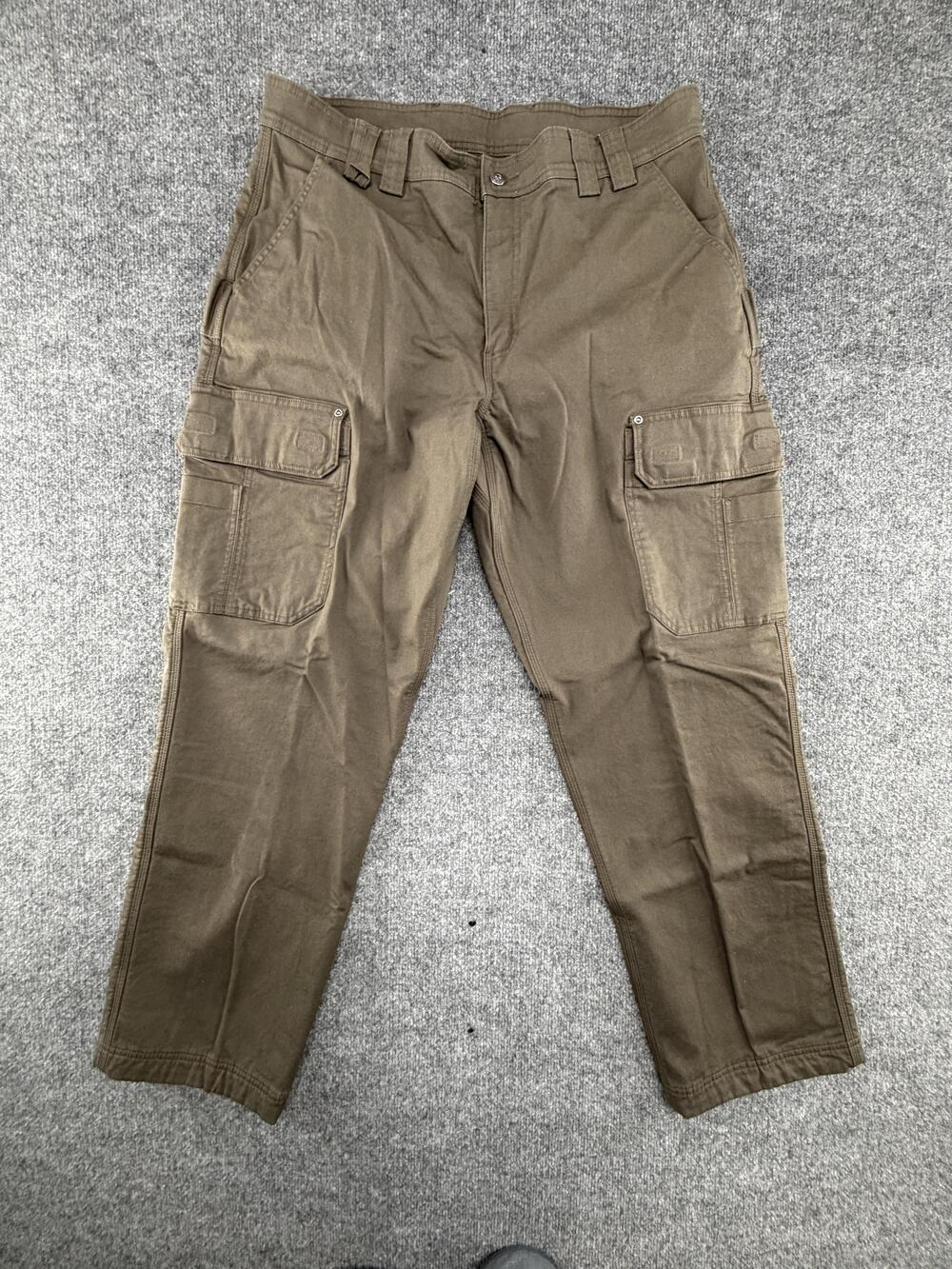 Duluth Trading Co Pants Mens 38x32 DuluthFlex Fire Hose Cargo Lined Relaxed Fit